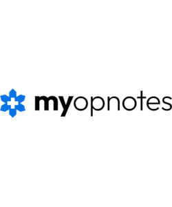 Best Medical Scribes - MyOpNotes (UK) – Operative Notes Company Logo on Specialist Practice Excellence website