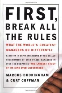 First, Break All the Rules- Book Image SPE