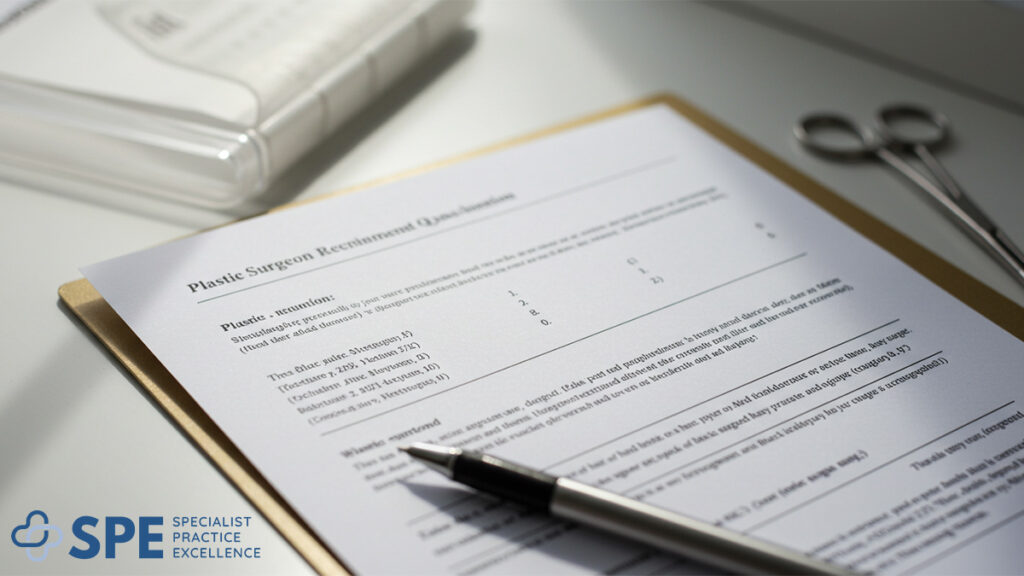 Best Plastic Surgeon Recruitment Questions