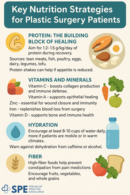 Key Nutrition Strategies for Plastic Surgery Patients by SPE