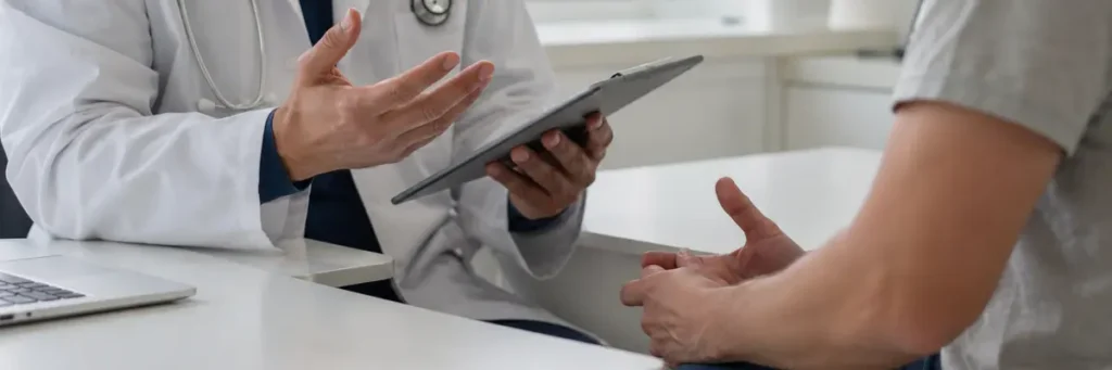 doctor patient consultation