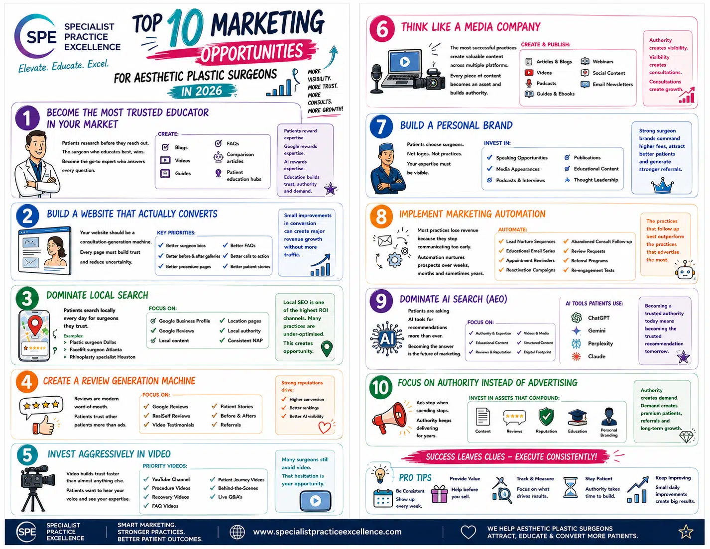 Top 10 Marketing Opportunities for Plastic Surgeons
