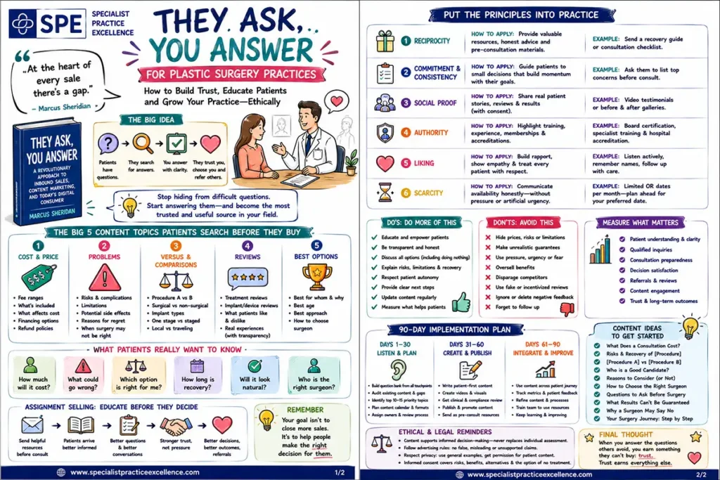 They Ask, You Answer by Marcus Sheridan infographic